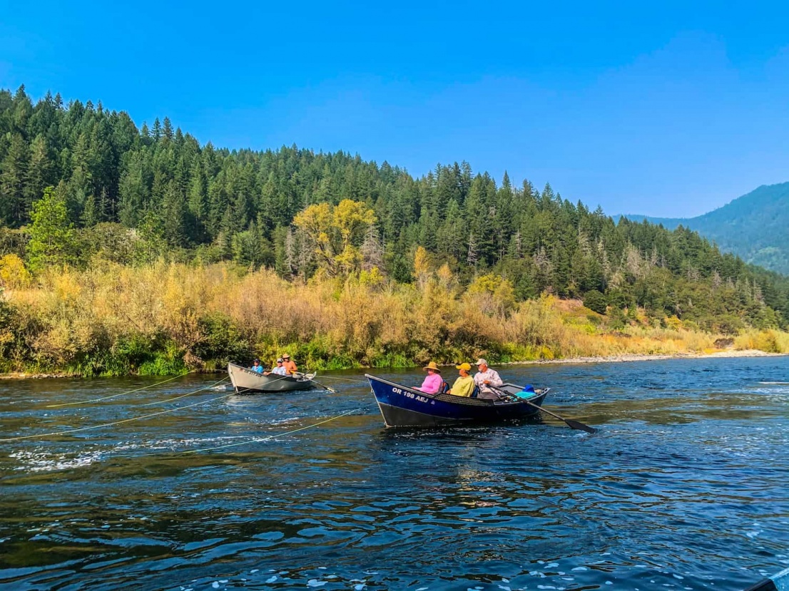 Wild Scenic Rogue River Fishing in Oregon